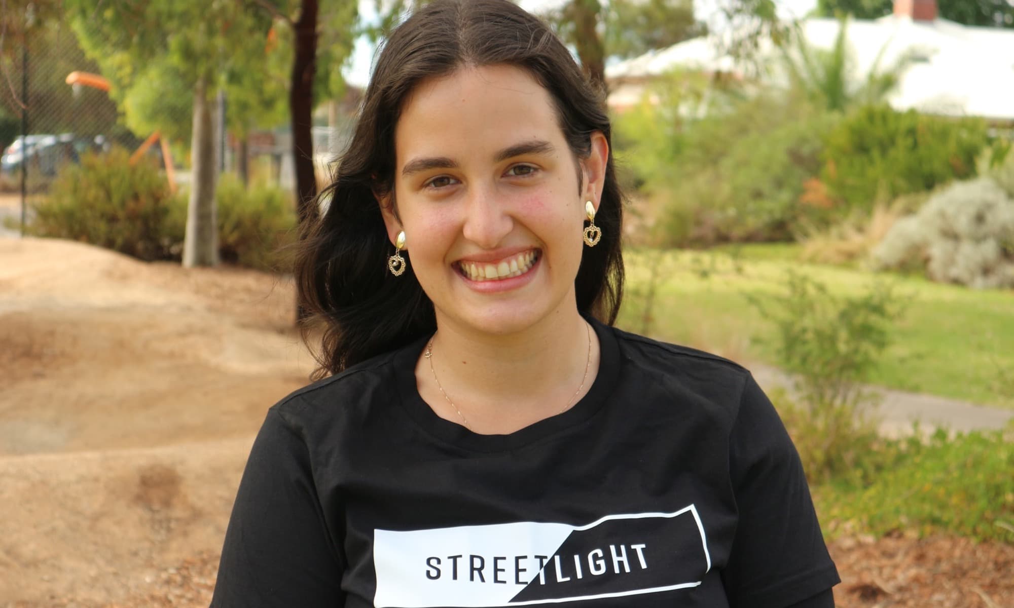 Smiling Streetlight Staff